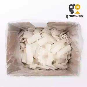 박스 대왕오징어 몸편채(칼집 ) 4kg 벌크 튀김용 볶음용 짬뽕용