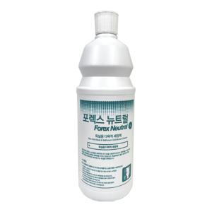 포렉스 뉴트럴 1L 욕실용 다목적 세정제 화장실 변기 세면대 타일 얼룩 제거 욕실 청소 세제