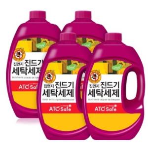 아토세이프 집먼지진드기 액체 세탁세제 2.5L x4개
