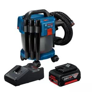 보쉬 GAS18V-10L 무선 건습식 청소기 바퀴포함 18V 5.0Ah 배터리 1개 세트