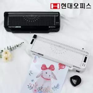 [현대오피스] 소형 A4 코팅기+재단기 PL-2302CC 용지걸림제거