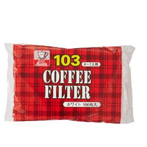 칼리타 NK103 화이트 커피 필터 핸드 드립 여과지