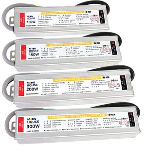 방수 SMPS 24V 100W 150W 200W 300W LED 안정기 컨버터 국산