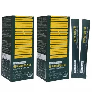 골드워터 부스터 2박스 다이어트 보조제 청담할머니 체지방 감소 기능성