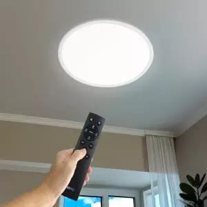 데이온 LED 원형방등 초슬림 엣지 리모컨 색변환 밝기조절