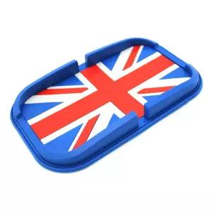 차량용 유니온잭 블랙잭 영국국기 논슬립패드 실리콘패드 수납홀더 미끄럼방지