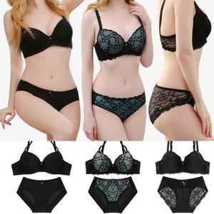 볼리쉬 레이스 블랙 브라+팬티 6종 세트 1028/1024/1030
