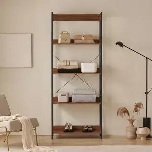 삼익가구 브랜티 철제 드레스룸 시스템 옷장 800 5단 선반장