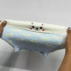 [오노마] ONM 니트토끼 배워머 배따뜻하게 임산부배워머 배워머