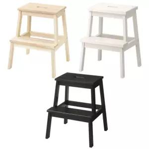 BEKVAM 베크벰 스텝스툴 50cm 원목스툴 보조의자 사다리 발받침대