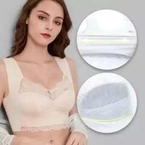 [오노마] ONM 레이스속옷 심리스 보정 브라탑 볼륨업 무봉제 속옷