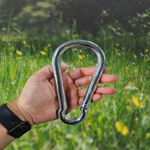 스텐 철 비너 잠금비너 카라비너 비나 SUS304 고리 캠핑 타프 고정 로프 잠금 텐트