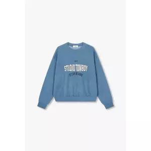 [STUDIO TOMBOY](강남점)피그먼트레터링맨투맨(9175122976)