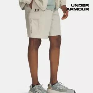 [롯데백화점]언더아머 남성 UA 바이브 우븐 카고 쇼츠 1386560-289