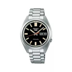 5 스포츠 오토매틱 메탈 블랙 남성시계 SRPK89K1