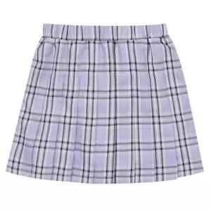 [소이] HC22 바이올렛 체크 플리츠 스커트  24M1852 (S15377686)