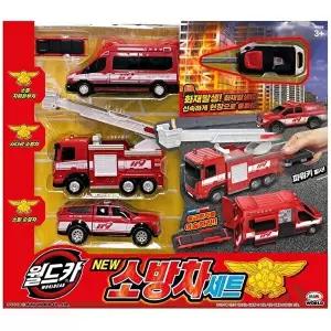 [미미월드]월드카 파워키 New소방차세트