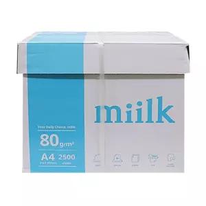 miilk A4용지 500X5권 80g 2500장 T 한국제지 A4용지 A4 에이포용지 복사용지 용지 종이 밀크 에이포