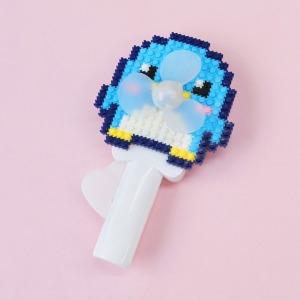 정인아트 디폼블럭(8mm) 선풍기 하늘펭귄 1인 set