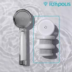 닥터피엘 와이드샤워기 ACF 호환필터 3개입 샤워기헤드필터