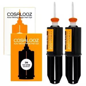 코살루즈 오토믹싱 매직 염색제 밀크브라운/다크브라운 택 / 뿌리염색 새치염색 퀵염색제