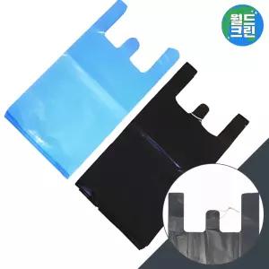 월드크린 30L 손잡이봉투 100장 분리수거 비닐 재활용 쓰레기 봉투