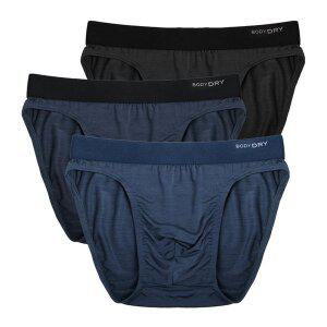 BYC 3004 보디드라이 미디 삼각팬티 3종 남성용