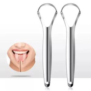 스텐 혀크리너/칫솔/혓바닥/혀백태/청소/가글/혀긁개/혀클리너/구강/백태/설태/구취/제거/크리너/클리너