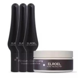 엘로엘 포어 클리어링 모공관리 팩 30ml 3개 + 멜팅패드 60매