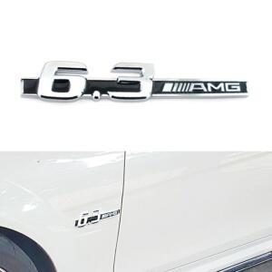 [QN99769B_57]휀다 소품 레터링 엠블럼 용품 6.3AMG