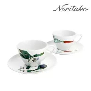 [노리다케](센텀시티점)1620 야채시리즈 커피잔 2인조 세트 (당근 + 가지)