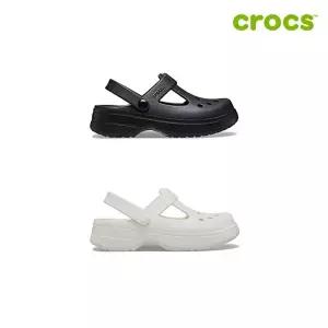 [크록스][크록스 정품] 클래식 메리 제인 클로그 주니어 아동샌들 210615 2종 택1