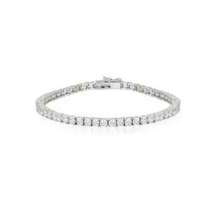 [롯데백화점]티르리르 3mm 패션화이트 테니스 팔찌 TBSBRW00034M