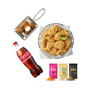 BHC 콰삭톡+치즈볼+콜라1.25L