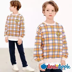 [앤디애플] 브리티쉬체크레이어드상하복