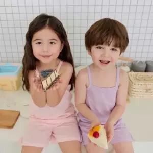 잼잼 모달메쉬 끈나시실내복(5color)