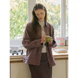 [롯데백화점]올리브데올리브 코듀로이 배색 루즈핏 포켓 데님 점퍼  OJ5XM277