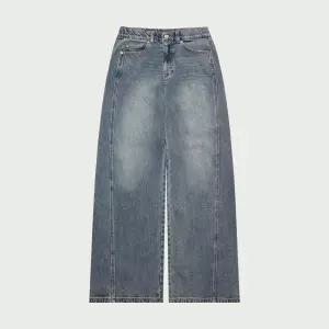 [행텐][행텐]여성 히든밴딩 사이드라인 슈퍼와이드 데님팬츠_246(10530-155-612-10)