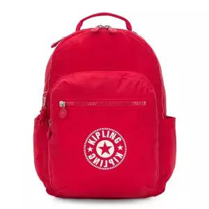 키플링백팩 서울 라이블리 레드 신학기 책가방 학생 가방