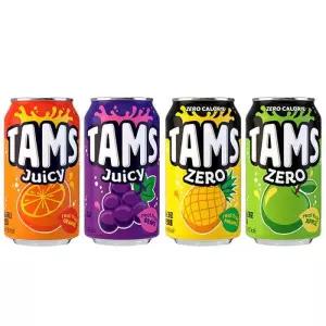 탐스제로 파인애플6개+제로사과6개+쥬시오렌지6개+쥬시포도6개 355ml 24개