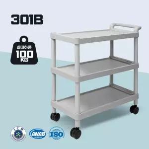 에이블카트 식당 서빙 카트 다용도 이동식 트롤리 병원 미용 주방 G301B