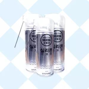 일신 실리콘스프레이 3개 실리콘윤활제 차량용 고무 복원