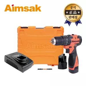아임삭 충전해머드릴 BL14T503 2G 브러쉬리스 14.4V 3.0Ah 배터리2개