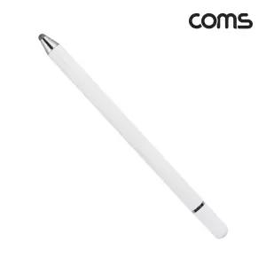 (white 디스크형) 정전식 스마트폰 터치펜/휴대폰/핸드폰/태블릿팬/패드펜/터치/볼펜/전자/칠판/태블릿