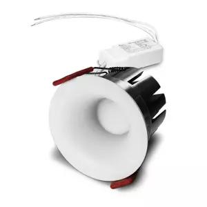 3인치 12W COB 호른 다운라이트(확산형) /타공 75mm 플리커프리 LED 움푹 방습 매입등 천장 매립등 욕실 전등 다운라이트 조명