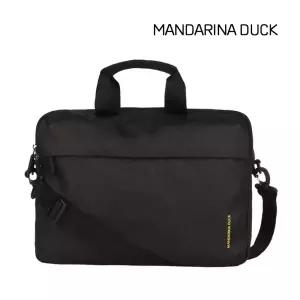 만다리나덕 크로스백 제퍼 랩탑 가방 숄더백 블랙 P10OTC01-651