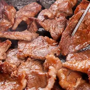 수제양념 국내산 흑돼지 왕구이 1kg