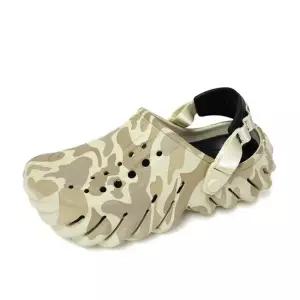 에코 덕 카모 남자 여자 클로그 샌들 슬리퍼 아쿠아슈즈 본 베이지 211981-2YJ