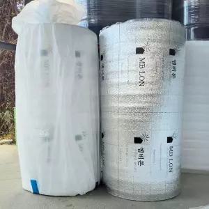 엠비론 열반사단열재 5Tx1Mx5M 단면 은박 접착식 외부 벽보온재 온도리 창문 열차단