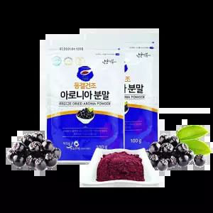 국내산 아로니아 분말 가루 파우더 100g 동결건조